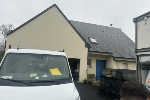 La maison qui doit être isolée