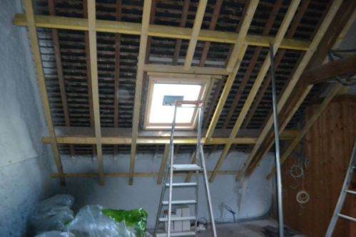 Isolation des rampants sous toiture