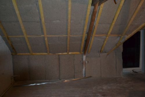 Isolation des rampants sous toiture