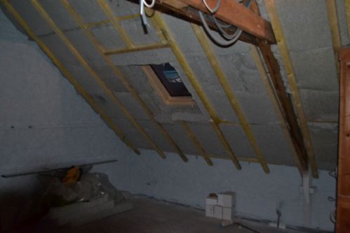 Isolation des rampants sous toiture