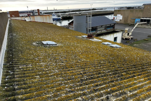 Remplacement de l'isolation + pose de la toiture complète et du bardage